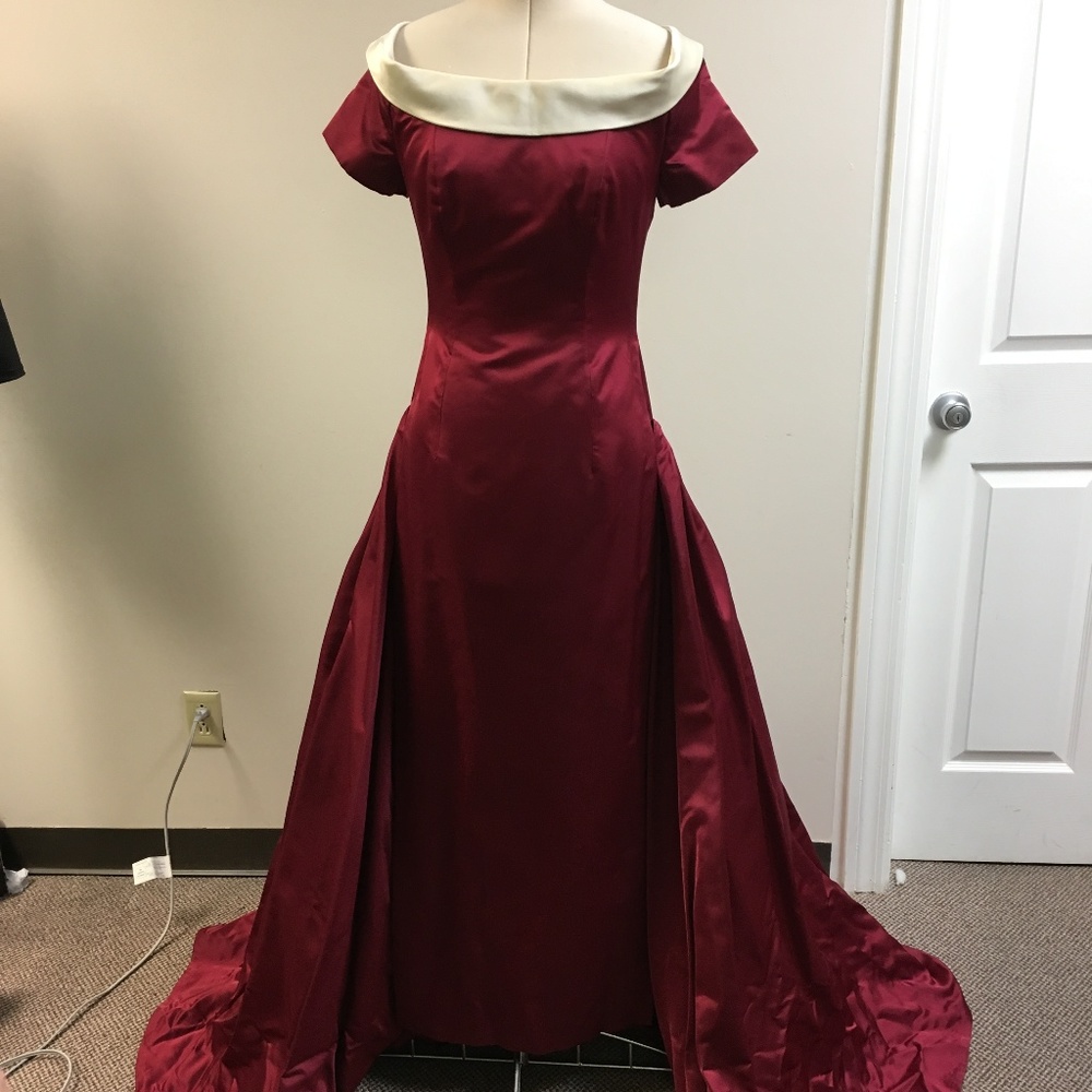 Chris Kole Silk Evening Gown